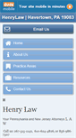 Mobile Screenshot of henrylawyers.org